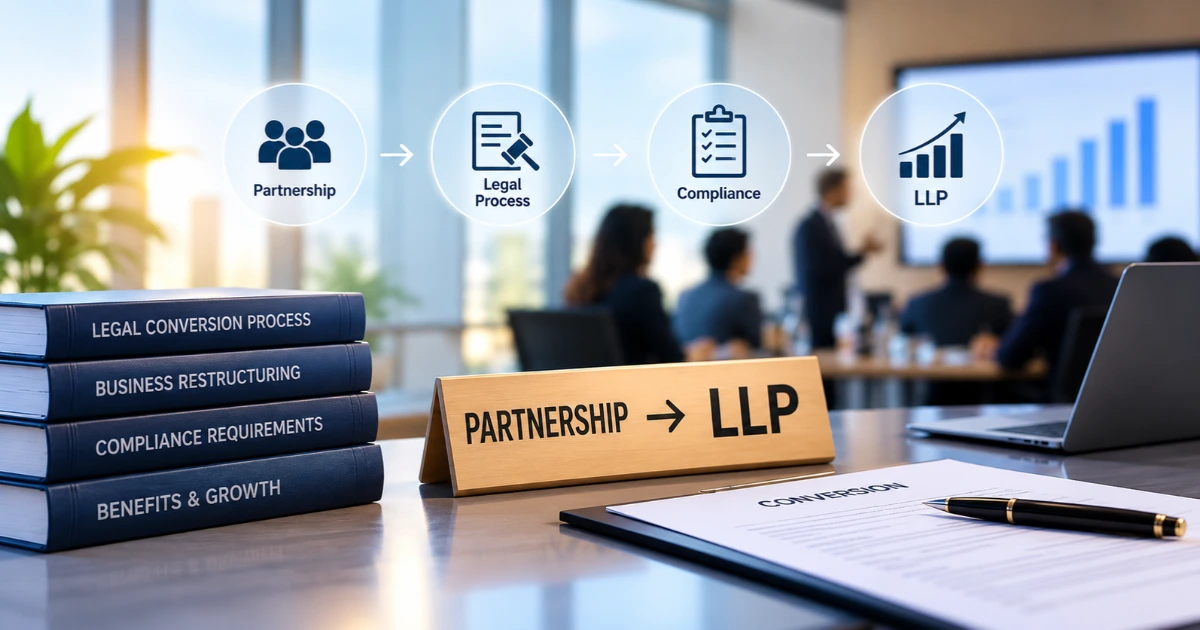 How a Family-Run Manufacturing Firm Converted from a Partnership to an LLP